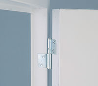 Elförzinkade gångjärn.